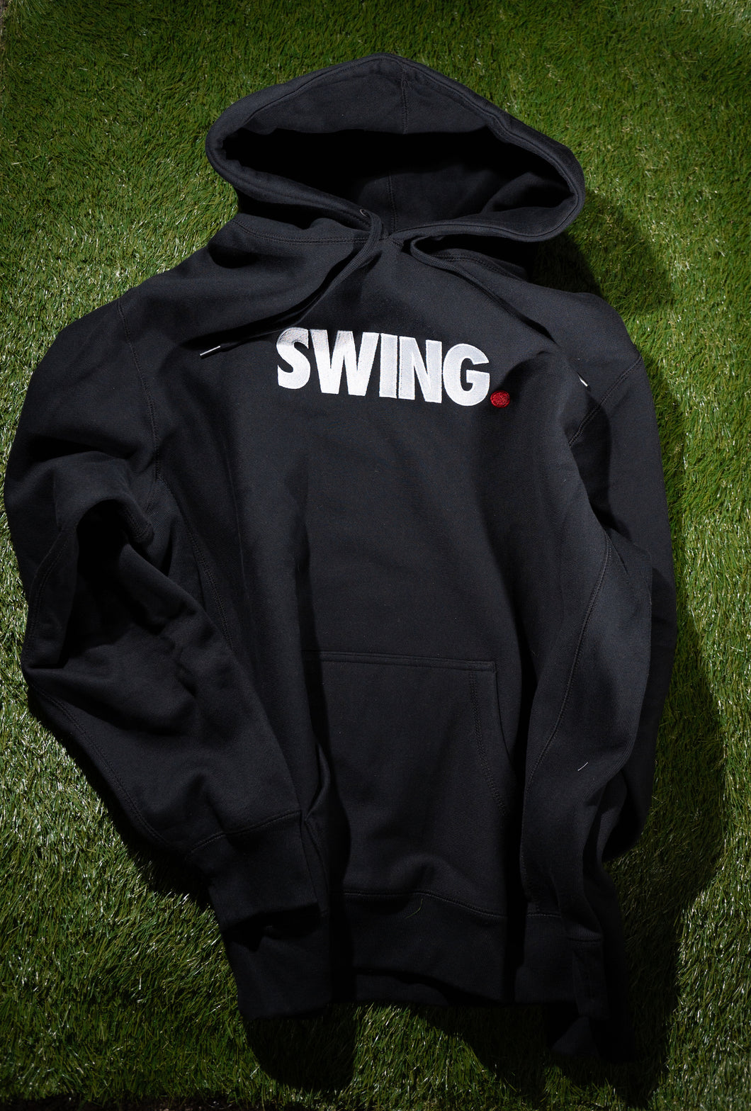 'Big Logo' Premium Hoodie | Black